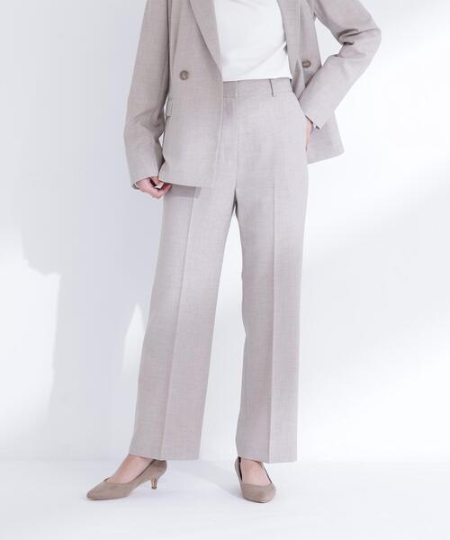 NATURAL BEAUTY BASIC(ナチュラルビューティーベーシック)の「◇リネンライク SETUP ストレートパンツ(その他パンツ・レディース・ブラウン/ベージュ・SMALL/MEDIUM/LARGE)」の15枚目の写真