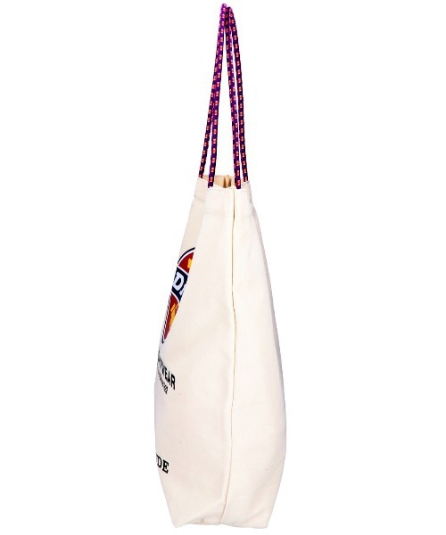 Dickies（ディッキーズ）の「【DICKIES/ディッキーズ】LOGO PRINT ROPE TOTE BAG / ロゴプリントロープトートバッグ（トートバッグ・レディース・アイボリー/ブラック/オフホワイト/ブラック系・FREE）」の12枚目の写真