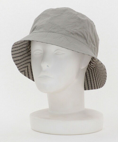 KIJIMA TAKAYUKI(キジマ タカユキ)の「<KIJIMA TAKAYUKI>REVERSIBLE BUCKET/リバーシブル バケットハット(ハット・メンズ・ブラック/ライム・2/3)」の6枚目の写真