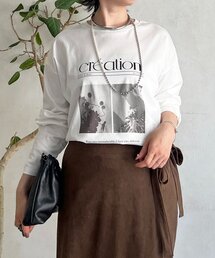 グラフィックプリントロゴTEE