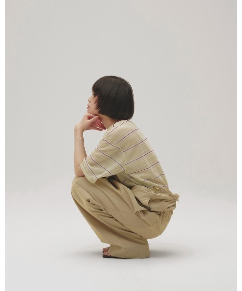 TODAYFUL(トゥデイフル)の「Twill Zip Combinaison(つなぎ/オールインワン・レディース・ベージュ/ブラック・38inch/36inch)」の13枚目の写真