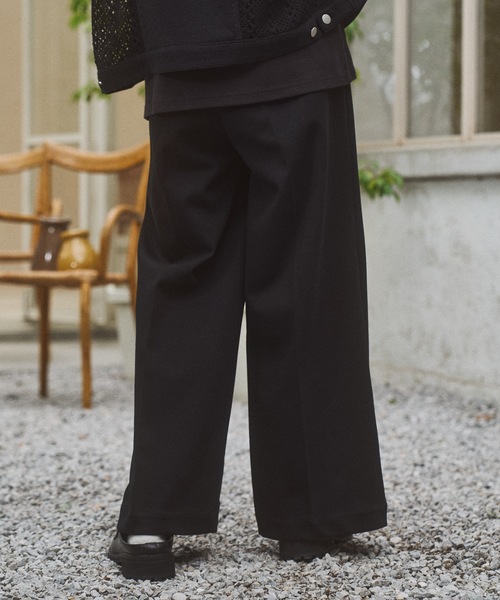CASPER JOHN(キャスパージョン)の「Sweat slacks/スウェットスラックス(スラックス・メンズ・グレー/チャコールグレー/ブラック・SMALL/X-SMALL/LARGE/MEDIUM)」の7枚目の写真