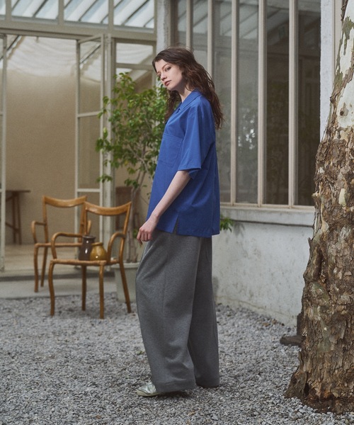 CASPER JOHN(キャスパージョン)の「Sweat slacks/スウェットスラックス(スラックス・メンズ・グレー/チャコールグレー/ブラック・SMALL/X-SMALL/LARGE/MEDIUM)」の13枚目の写真