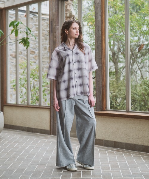 CASPER JOHN(キャスパージョン)の「Sweat slacks/スウェットスラックス(スラックス・メンズ・グレー/チャコールグレー/ブラック・SMALL/X-SMALL/LARGE/MEDIUM)」の14枚目の写真