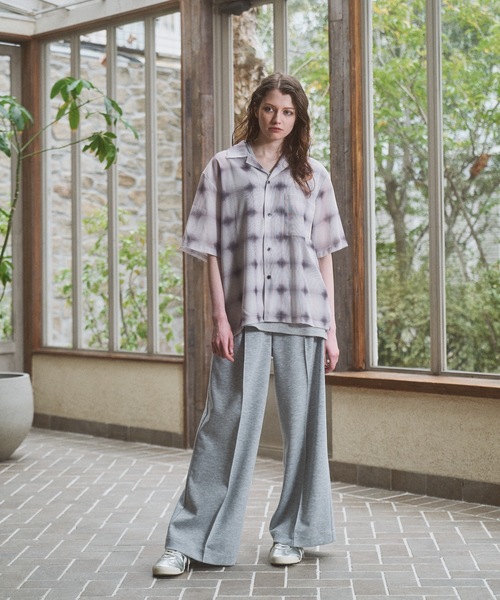 CASPER JOHN(キャスパージョン)の「Sweat slacks/スウェットスラックス(スラックス・メンズ・グレー/チャコールグレー/ブラック・SMALL/X-SMALL/LARGE/MEDIUM)」の16枚目の写真