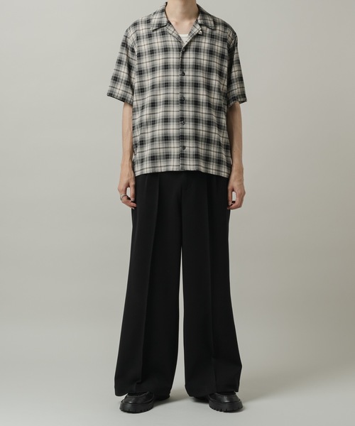 CASPER JOHN(キャスパージョン)の「Sweat slacks/スウェットスラックス(スラックス・メンズ・グレー/チャコールグレー/ブラック・SMALL/X-SMALL/LARGE/MEDIUM)」の20枚目の写真
