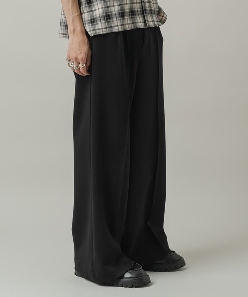 CASPER JOHN(キャスパージョン)の「Sweat slacks/スウェットスラックス(スラックス・メンズ・グレー/チャコールグレー/ブラック・SMALL/X-SMALL/LARGE/MEDIUM)」の22枚目の写真