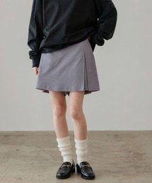 LOWRYS FARM | アソートラップミニスカート 661921(スカート)