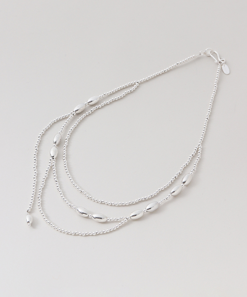 IENA（イエナ）の「quip queint/クィップ クエイント germe layer necklace ネックレス QU247（ネックレス・レディース・シルバー・FREE）」の9枚目の写真