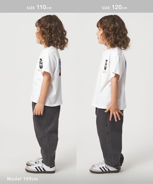 green label relaxing（グリーンレーベルリラクシング）の「＜Pentel＞半袖Tシャツ / キッズ  100cm-130cm（Tシャツ/カットソー・キッズ・クリーム/ホワイト/ライトグレー・100cm/120cm/130cm/110cm）」の10枚目の写真