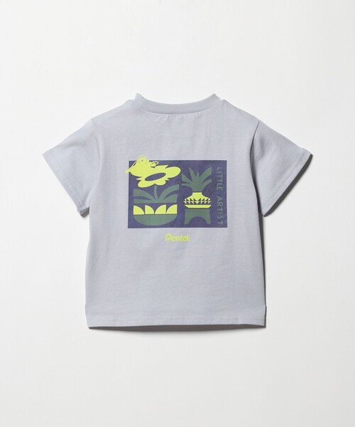 green label relaxing（グリーンレーベルリラクシング）の「＜Pentel＞半袖Tシャツ / キッズ  100cm-130cm（Tシャツ/カットソー・キッズ・クリーム/ホワイト/ライトグレー・100cm/120cm/130cm/110cm）」の12枚目の写真