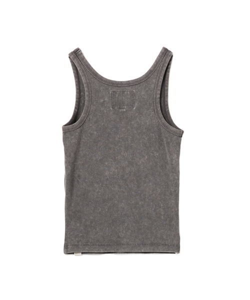 A BATHING APE(アベイシングエイプ)の「WASHED RIBBED VEST(タンクトップ・レディース・グレー/ネイビー・SMALL/X-SMALL)」の3枚目の写真