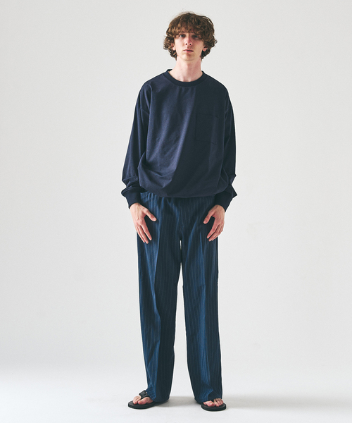 417 EDIFICE(フォーワンセブンエディフィス)の「PERFECTECH / パーフェクテック ロングスリーブT(Tシャツ/カットソー・メンズ・ホワイト/ダークブルー/ネイビー/ブラック系その他/ブラック・LARGE/MEDIUM/SMALL)」の10枚目の写真