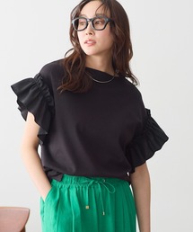 Elura | フリルショルダーTシャツ/656399(Tシャツ/カットソー)