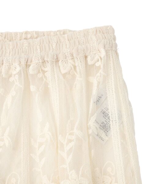Green　Parks（グリーンパークス）の「レイヤードレーススカート（スカート・レディース・ホワイト系その他2・FREE）」の16枚目の写真