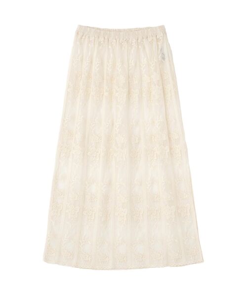 Green　Parks（グリーンパークス）の「レイヤードレーススカート（スカート・レディース・ホワイト系その他2・FREE）」の20枚目の写真