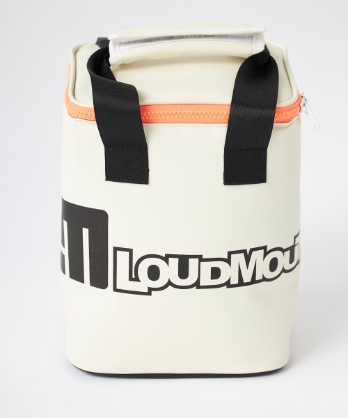 Loudmouth(ラウドマウス)の「LOUDMOUTH/ラウドマウス ゴルフウェア 合成皮革 メッシュポケット クーラーバッグ(ハンドバッグ・メンズ・ホワイト/ブラック・FREE)」の10枚目の写真