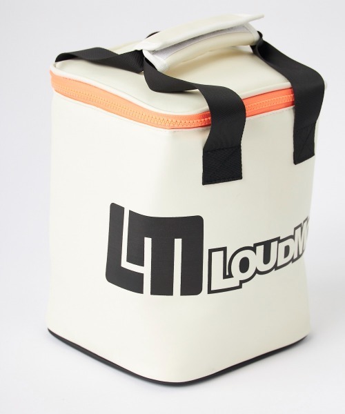 Loudmouth(ラウドマウス)の「LOUDMOUTH/ラウドマウス ゴルフウェア 合成皮革 メッシュポケット クーラーバッグ(ハンドバッグ・メンズ・ホワイト/ブラック・FREE)」の11枚目の写真