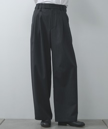 STUDIOUS（ステュディオス）の「【STUDIOUS】2Tuck Curve Slacks（スラックス）」