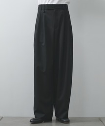 STUDIOUS（ステュディオス）の「【STUDIOUS】2Tuck Curve Slacks（スラックス）」