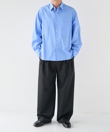 STUDIOUS（ステュディオス）の「【STUDIOUS】2Tuck Curve Slacks（スラックス）」