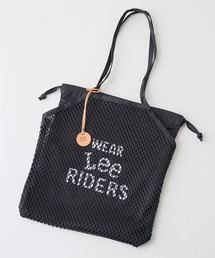 【LEE/リー】【春夏トレンド・涼しげメッシュ】メッシュバッグ インナー巾着ポーチ付き シアー感 巾着トート