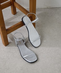 PAPILLONNER | PAPILLONNER/フラットスクエアサンダル(サンダル)