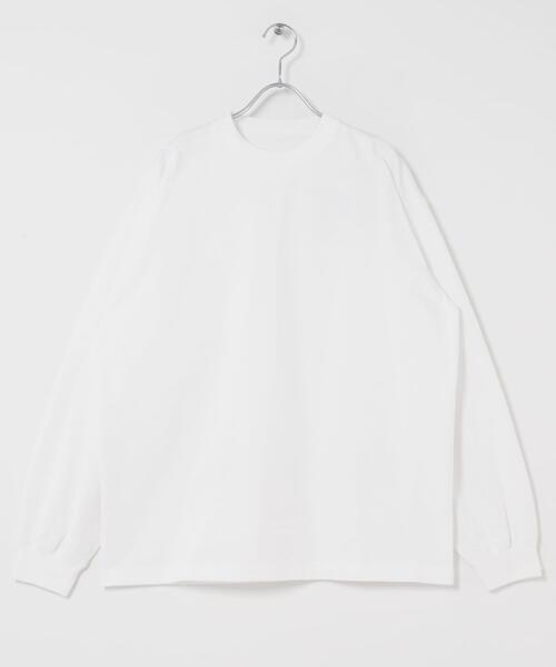 URBAN RESEARCH DOORS（アーバンリサーチドアーズ）の「『UR TECH』10.5オンス ヘビーウェイト LONG-SLEEVE T-SHIRTS（Tシャツ/カットソー・メンズ・チャコールグレー/ホワイト/イエロー・LARGE/MEDIUM）」の18枚目の写真