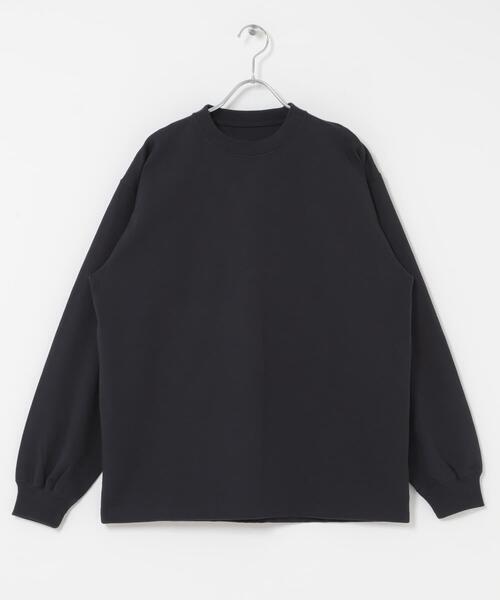 URBAN RESEARCH DOORS（アーバンリサーチドアーズ）の「『UR TECH』10.5オンス ヘビーウェイト LONG-SLEEVE T-SHIRTS（Tシャツ/カットソー・メンズ・チャコールグレー/ホワイト/イエロー・LARGE/MEDIUM）」の5枚目の写真