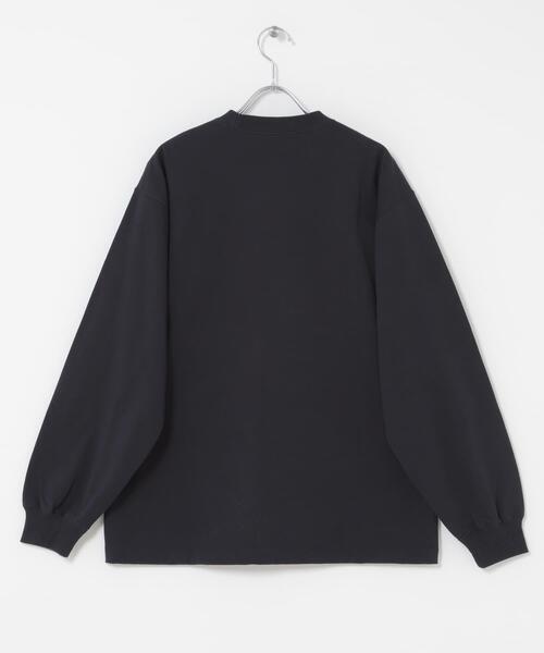 URBAN RESEARCH DOORS（アーバンリサーチドアーズ）の「『UR TECH』10.5オンス ヘビーウェイト LONG-SLEEVE T-SHIRTS（Tシャツ/カットソー・メンズ・チャコールグレー/ホワイト/イエロー・LARGE/MEDIUM）」の7枚目の写真