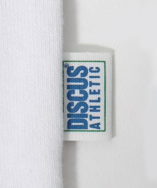 DISCUS（ディスカス）の「2026SS DISCUS/ディスカス USAコットン ヘビーウエイト ワンポイント刺繍 ポケット付Tシャツ レディース メンズ（Tシャツ/カットソー・メンズ・ブルーグレー/アッシュグレー/スミクロ/ホワイト・XL/L/M）」の20枚目の写真