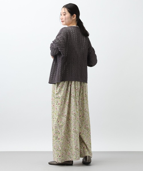 studio CLIP（スタディオクリップ）の「《natural by clip》TEN/Lフラワーサロペット（サロペット/オーバーオール・レディース・ピンク/ブルー・FREE）」の12枚目の写真