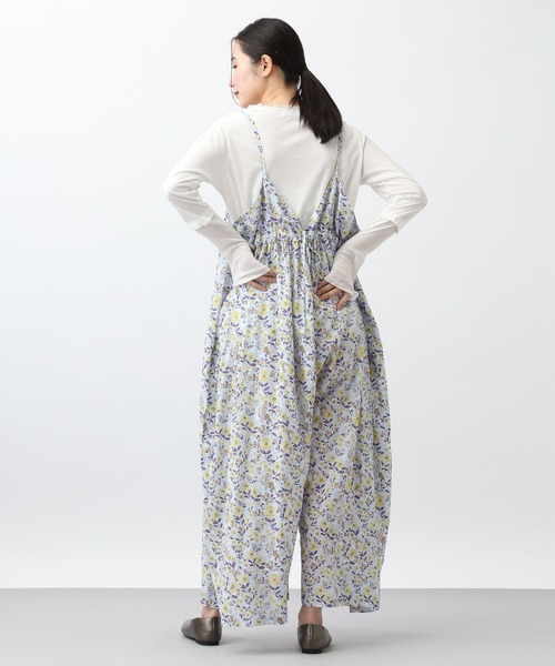 studio CLIP（スタディオクリップ）の「《natural by clip》TEN/Lフラワーサロペット（サロペット/オーバーオール・レディース・ピンク/ブルー・FREE）」の21枚目の写真