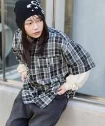 WEGO（ウィゴー）の「WEGO/【26年春夏新作】アンサンブルチェックシャツ（アンサンブル）」