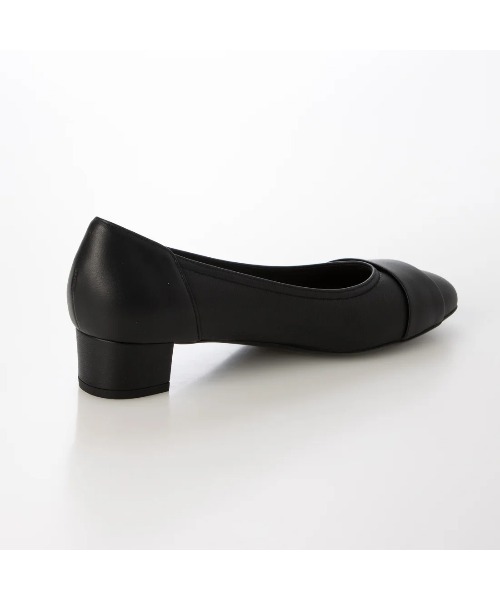 Riz raffinee(リズラフィーネ)の「ローヒールパンプス(パンプス・レディース・ブラック/ライトベージュ・23cm/23.5cm/24cm/24.5cm/22cm/22.5cm)」の6枚目の写真