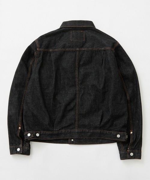 EDWIN（エドウィン）の「EDWIN エドウィン 505ZX デニムジャケット Gジャン セットアップ対応 セルビッジ（デニムジャケット・メンズ・ブラック系その他/ノンウォッシュ/インディゴブルー・SMALL/X-LARGE/LARGE/MEDIUM）」の18枚目の写真