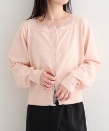 スクエアネック」に該当するカーディガン/ボレロファッション通販