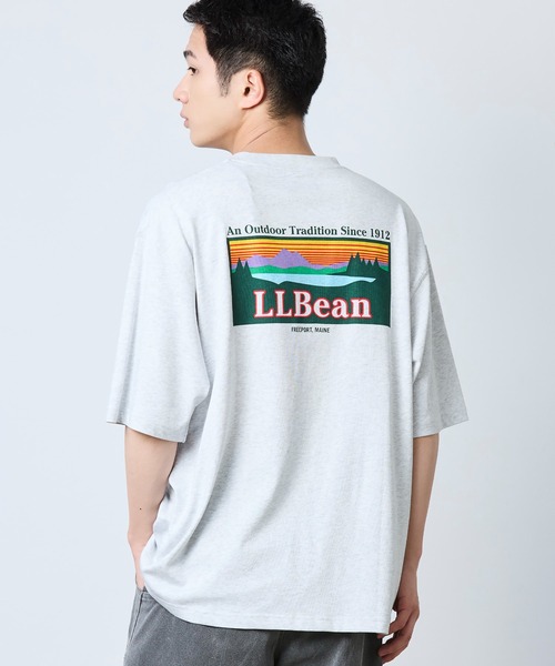 L.L.Bean(エルエルビーン)の「【JAPAN EDITION】モリル・バック・カタディン・ショートスリーブ・ティ(Tシャツ/カットソー・メンズ・ブラック/パープル系/オフホワイト/ライトグレー・X-LARGE/LARGE/MEDIUM/SMALL)」の4枚目の写真
