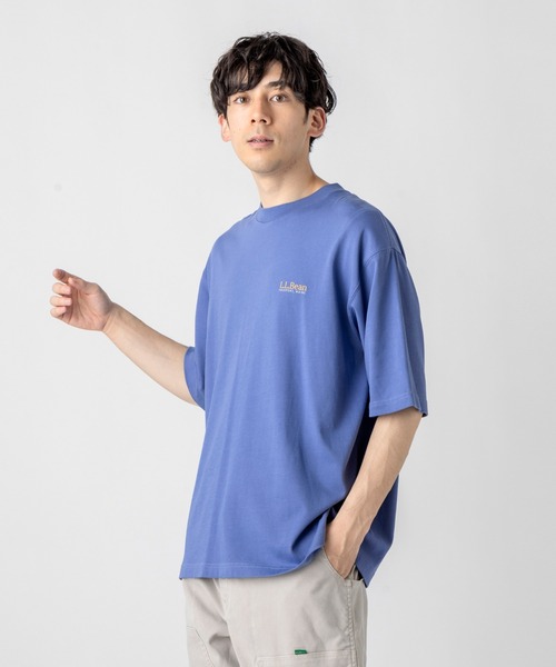 L.L.Bean(エルエルビーン)の「【JAPAN EDITION】モリル・バック・カタディン・ショートスリーブ・ティ(Tシャツ/カットソー・メンズ・ブラック/パープル系/オフホワイト/ライトグレー・X-LARGE/LARGE/MEDIUM/SMALL)」の7枚目の写真
