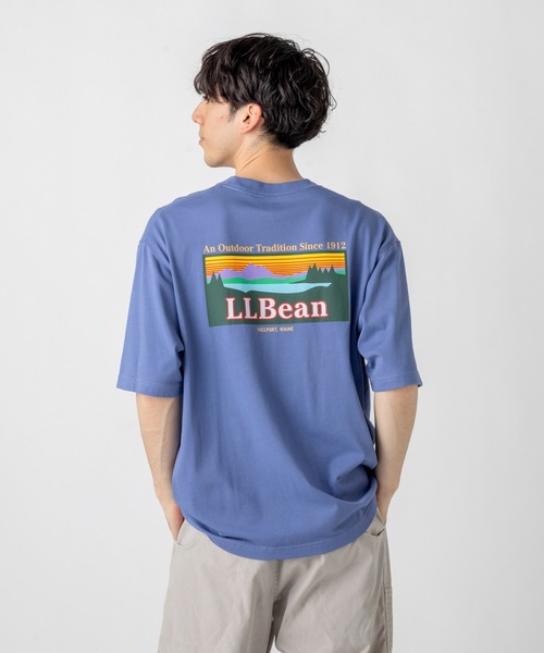 L.L.Bean(エルエルビーン)の「【JAPAN EDITION】モリル・バック・カタディン・ショートスリーブ・ティ(Tシャツ/カットソー・メンズ・ブラック/パープル系/オフホワイト/ライトグレー・X-LARGE/LARGE/MEDIUM/SMALL)」の8枚目の写真