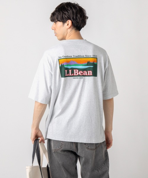 L.L.Bean(エルエルビーン)の「【JAPAN EDITION】モリル・バック・カタディン・ショートスリーブ・ティ(Tシャツ/カットソー・メンズ・ブラック/パープル系/オフホワイト/ライトグレー・X-LARGE/LARGE/MEDIUM/SMALL)」の6枚目の写真