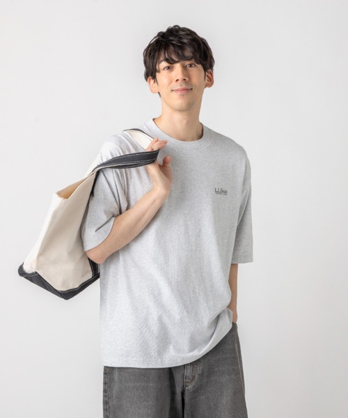 L.L.Bean(エルエルビーン)の「【JAPAN EDITION】モリル・バック・カタディン・ショートスリーブ・ティ(Tシャツ/カットソー・メンズ・ブラック/パープル系/オフホワイト/ライトグレー・X-LARGE/LARGE/MEDIUM/SMALL)」の5枚目の写真