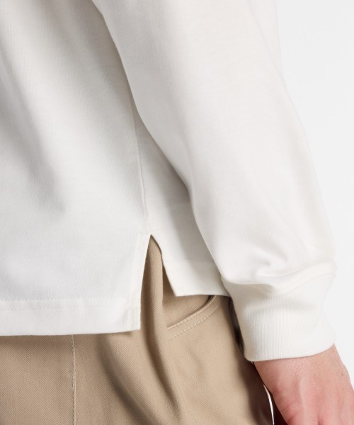 NEW BALANCE(ニューバランス)の「New Balance 大谷翔平 Signature Heavyweight Long Sleeve T-Shirt(ニューバランス 大谷翔平シグネチャーヘビーオンス長袖Tシャツ)(Tシャツ/カットソー・メンズ・ベージュ系/ブルー系/ブラック系・MEDIUM/LARGE/X-LARGE)」の13枚目の写真