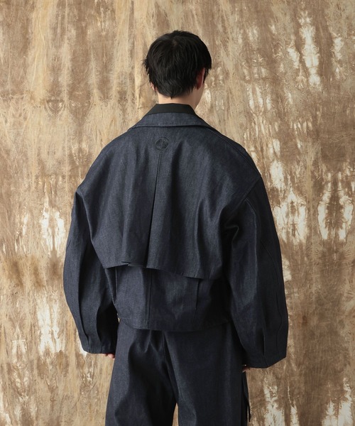 HARE(ハレ)の「【NARRIL】Judo-Style Trench Jacket(ブルゾン・メンズ・ブラック/ネイビー・SMALL/MEDIUM)」の19枚目の写真