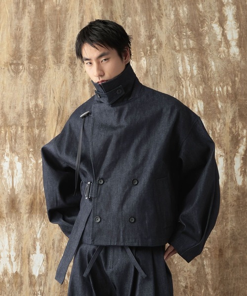 HARE(ハレ)の「【NARRIL】Judo-Style Trench Jacket(ブルゾン・メンズ・ブラック/ネイビー・SMALL/MEDIUM)」の20枚目の写真