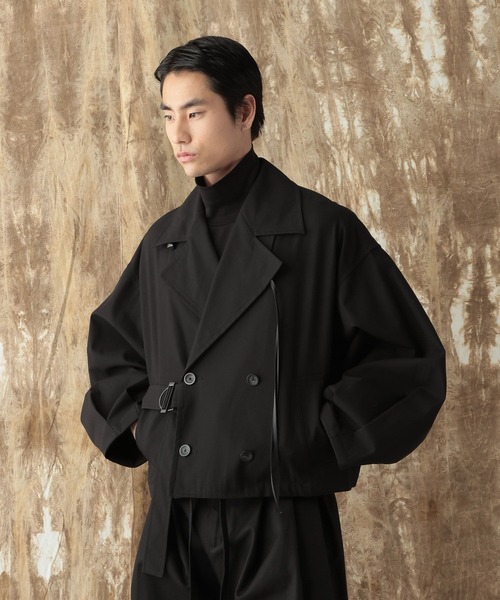 HARE(ハレ)の「【NARRIL】Judo-Style Trench Jacket(ブルゾン・メンズ・ブラック/ネイビー・SMALL/MEDIUM)」の5枚目の写真