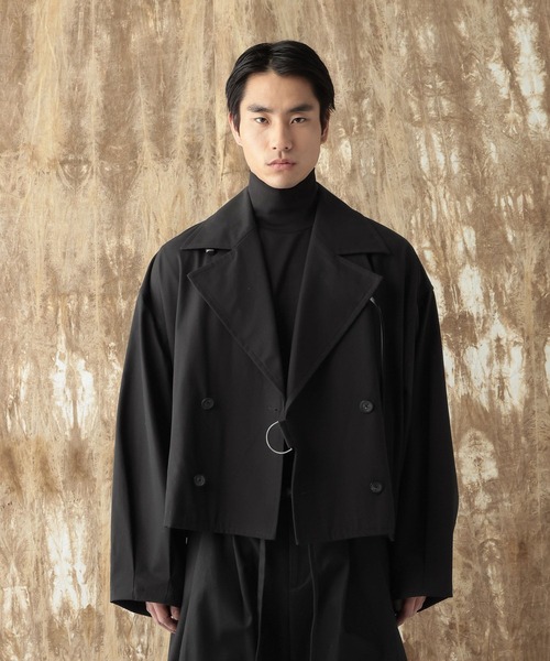 HARE(ハレ)の「【NARRIL】Judo-Style Trench Jacket(ブルゾン・メンズ・ブラック/ネイビー・SMALL/MEDIUM)」の6枚目の写真