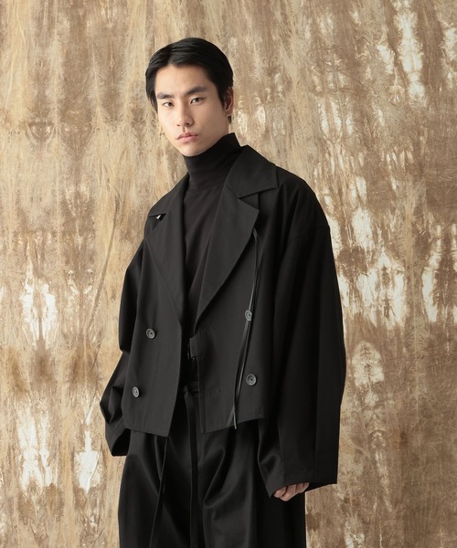 HARE(ハレ)の「【NARRIL】Judo-Style Trench Jacket(ブルゾン・メンズ・ブラック/ネイビー・SMALL/MEDIUM)」の7枚目の写真