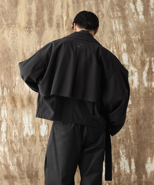 HARE(ハレ)の「【NARRIL】Judo-Style Trench Jacket(ブルゾン・メンズ・ブラック/ネイビー・SMALL/MEDIUM)」の8枚目の写真