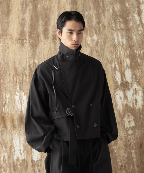 HARE(ハレ)の「【NARRIL】Judo-Style Trench Jacket(ブルゾン・メンズ・ブラック/ネイビー・SMALL/MEDIUM)」の11枚目の写真